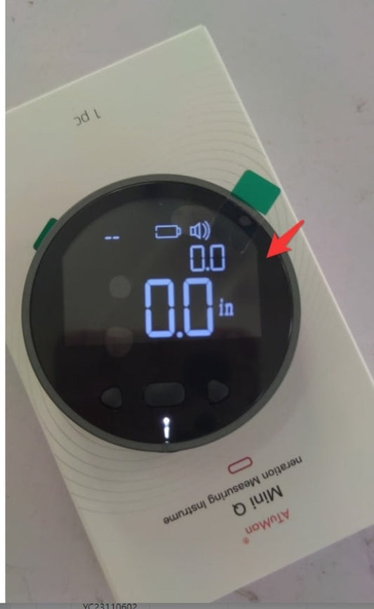 MEZURA™ | Distance Measuring Instrument Electronic Measuring Ruler Tape Measure High Definition Digital LCD High Precision Electronic Measuring Ruler Tool